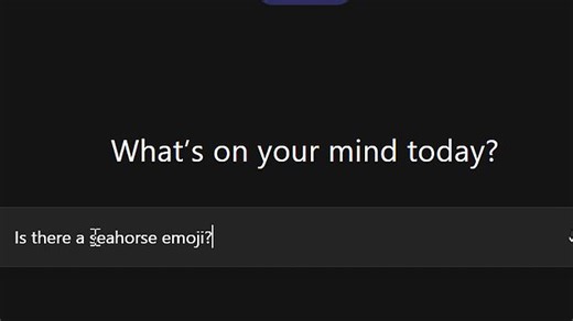 ChatGPT's sus response when we asked if there's a seahorse emoji