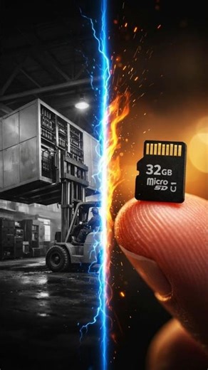 From Room-Sized to Microscopic Storage #evolution #tech
