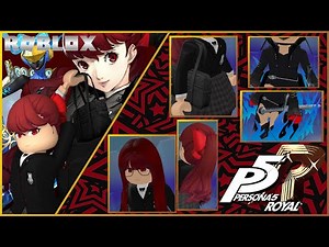 Sumire Yoshizawa/Violet Roblox Cosplay Showcase | Persona 5