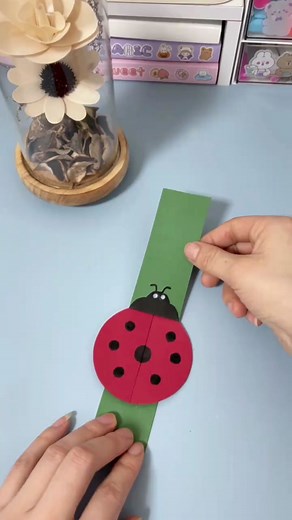 Crafting a Flying Ladybug - DIY Paper Craft Tutorial