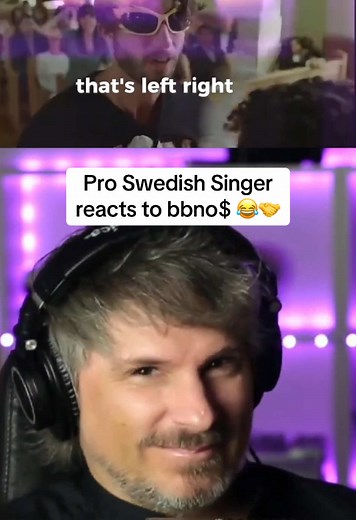 Pro Swedish Singer Reacts to bbno$ Performance