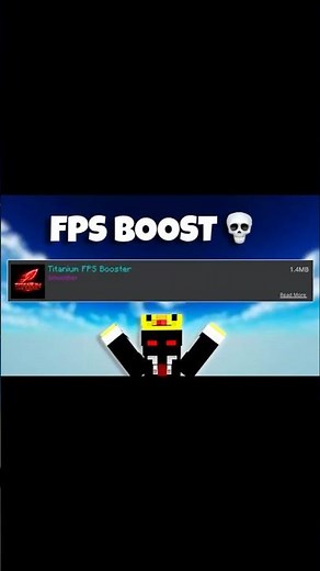 Crazy FPS BOOSTER Texture Pack For MCPE 1.26+ 💀 #minecraft #mcpe #minecraftpe