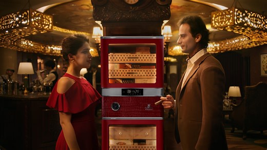 Raching RR series humidor commercial video