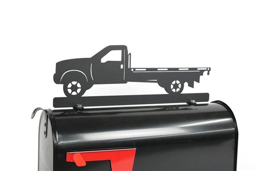 Flatbed Pickup Metal Mailbox Topper 17 Inches Wide - Does Not Include a Mailbox - Etsy