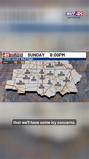 48 First Alert Weather Meteorologist Jeff Desnoyers gives the latest on snow, sleet, and freezing rain across the Tennessee Valley. | WAFF 48 News