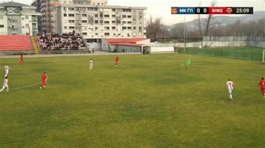 KF Shkëndija Haraçinë 77 barazoi me Makedonija GJP, shikoni golin e bukur të kapitenit Amir Nuhija! Open-TV | Open-TV