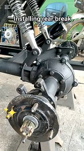 2.9K reactions · 84 shares | #ติดตั้งเบรคหลัง #installing_rear_brake | Kruy Koy | Facebook