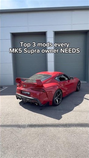 Top 3 mods every MK5 Supra needs #supramk5 #b58 #toyotasupra #cars #fyp