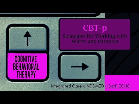 CBt p Strategies for Working with Worry and Paranoia