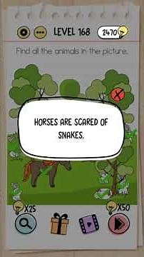 Brain test gameplay level 168 169 170 solution