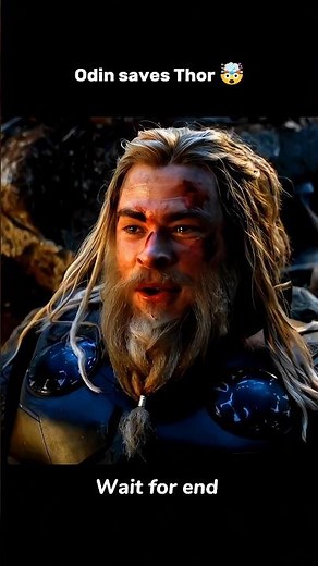 Odin saves Thor // Odin vs Thanos #shorts #marvel #avengers #thanos #odin #thor