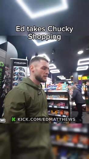 Ed takes Chucky Shopping #edmatthews #hstikkytokky | Harrison Sullivan