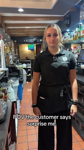 Custom Special Drink Surprise at Boars Head Hotel