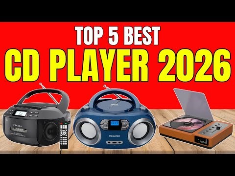 Best CD Players 2026 | Bluetooth, Hi-Fi & Retro Design