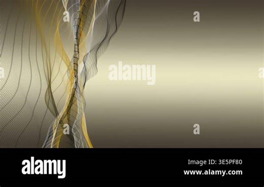 Fantastic video animation with particle wave object in slow motion and space for text, 4096x2304 loop 4K Stock Video Footage - Alamy