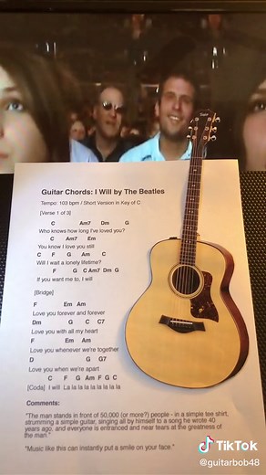 Guitar chords and piano chords for ‘I Will’ by The Beatles with tempo. #thebeatles #iwill #guitarchords #guitartabs #pianochords #pianolessons #guitartok #guitar #playguitar #playthatguitar #acordesdeguitarra #acousticguitar #acousticsongs #awtaraljitar #cordasdeguitarra #deguitarracuerdas #gitarrenakkorde #guitarist #guitarlessons #guitarlessonsforbeginners #guitarra #jitahexian #musica #chord #fyp