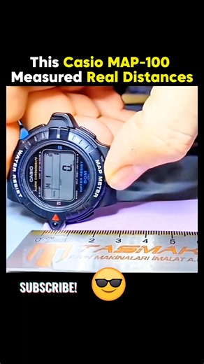 Casio MAP-100: A Watch That Could Read Maps 🤯