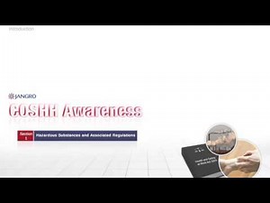 jangro lms coshh intro