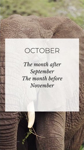 What is October Called In Shona?