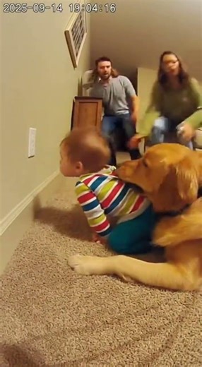 Hero Dog Saves Toddler From Outlet!