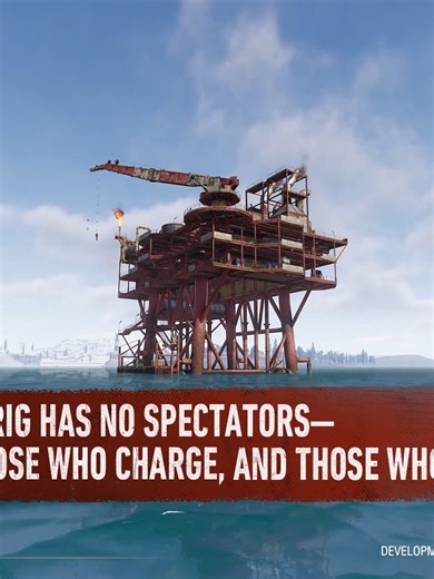 Take a look back at the monument #RustMobile Oil Rig—high risk, nonstop pressure, and fights that never let up. On this platform, you charge forward…or you fall.