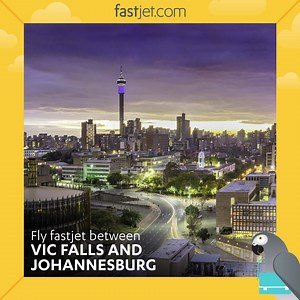 5.1K views · 31 reactions | Experience the vibe and diversity of Johannesburg  Whether you choose to shop, visit historical sites or enjoy the variety of restaurants, bars and buzzing nightlife, fastjet can take you there with flights between Harare and Johannesburg as well as Victoria Falls and Johannesburg. Book now on www.fastjet.com | fastjet | Facebook