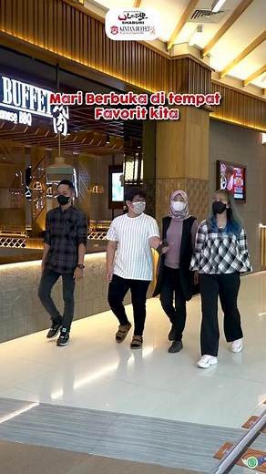 Sambut Ramadan bersama Shaburi & Kintan Buffet yang pastinya akan membuat momen kamu bareng keluarga lebih seru dan asik🥳Hadir dengan pilihan BBQ & Shabu yang buat buka puasa kamu semakin nikmat, ditambah lagi dengan aneka ragam dessert dan minuman yang wajib banget kamu coba!🤩Ps: Shaburi & Kintan Buffet sudah bersertifikasi HALAL loh! 🥳Langsung saja buat janji bukber bersama teman dan keluargamu, tunggu apalagi?!🤩#bukabersama #menuramadhan #halalfood #kulineraddict