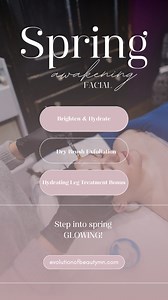  Spring Awakening Facial ✨ Glow into spring with our ultimate refresh! ✨ Brighten + hydrate with Éminence Organics ✨ Dry brush exfoliation ✨ Hydrating leg treatment = silky-smooth skin Head-to-toe radiance, just in time for the season. Book Now: EVOLUTIONOFBEAUTYMN.COM #SpringSkin #FacialGlow #ÉminenceOrganics #EvolutionOfBeauty | Evolution of Beauty | Facebook