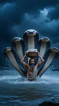 How Krishna Was Born In Chains And Darkness #krishna #spirituality #devotional