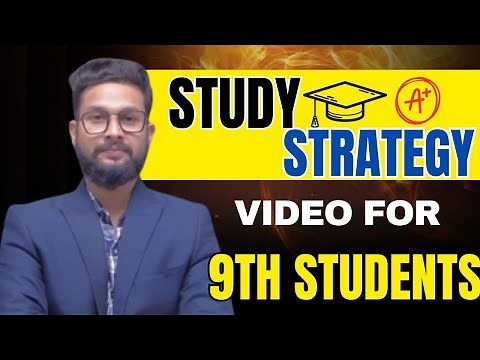 Study Strategy For 9th Students | JR Tutorials |