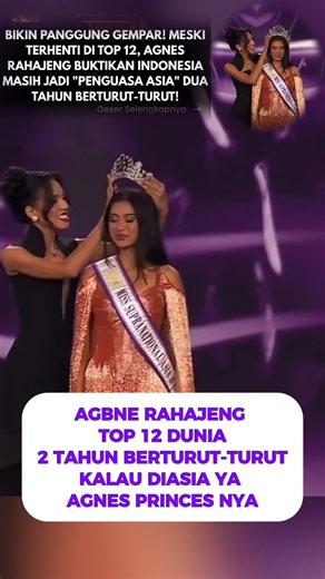 Agnes Rahajeng Top 12 in the World