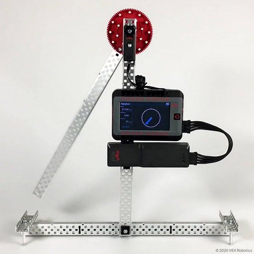 Measure shaft rotational position, number of revolutions, and rotation speed with the VEX V5 Rotation Sensor! https://bit.ly/2TdL0AF | VEX Robotics