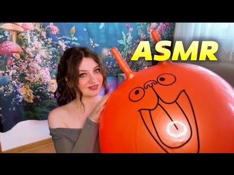 ASMR | Space Hopper Ball | Deflation Sounds 🧡
