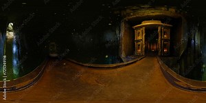The Enigmatic Dance of Reflections: A Mesmerizing Glimpse into the World of VR and Stone Structures