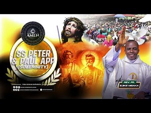 SUNDAY MASS LIVE WITH REV FR EJIKE MBAKA || 29-6-2025