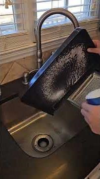 How to clean your Ninja Sizzle Grill #ninjaproducts #ninjaappliances #ninjakitchen #fyp #griddle