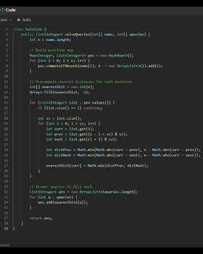 3488 Closest Equal Element Queries
