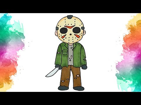 Desenhando o Jason ❤ desenho para desenhar 😍 desenhando desenhos.