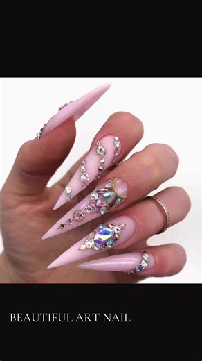 BEAUTIFUL ART NAL #uña #nail #uñasacrilicas💅 #acrilicnails #uñaslargas