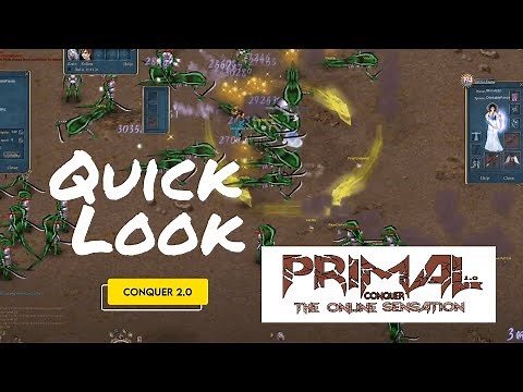 'Primal Conquer' Quick Look - Conquer 1.0 Classic Private Server 2021
