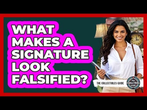 What Makes A Signature Look Falsified?