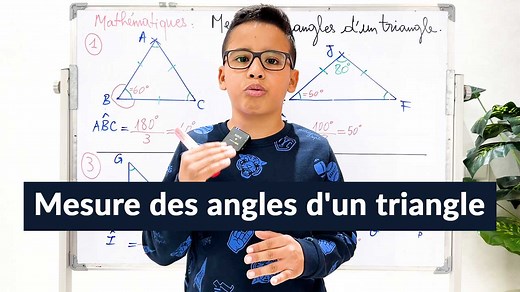 36K views · 2.5K reactions | Nous allons apprendre dans cette leçon comment calculer la mesure d'un (ou plusieurs) angles manquant (s) dans un triangle, en utilisant la propriété des angles d'un triangle qui dit que: "​La somme des angles intérieurs d'un triangle est toujours égale à 180∘" | Anir RAMMI | Facebook
