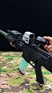 New SCAR +Smoke Tracer.Who needs this for birthday gift? #toys #airsoft #gelblaster #toyguns #ner