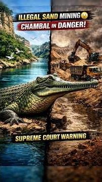 Chambal River Crisis Gharial Ka Ghar Khatre Mein! Supreme Court Action