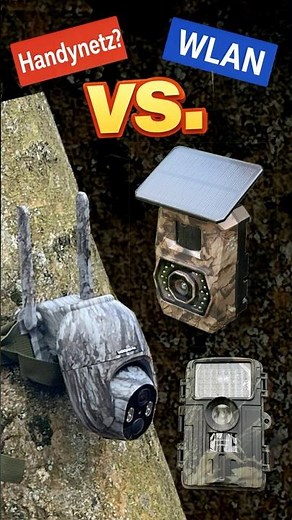 Wildkamera, Trailcamera mit WLAN oder Handynetz
