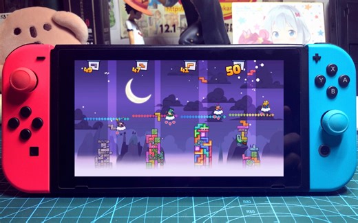 《难死塔|TrickyTowers》Switch版测评：撕逼大战！目标是成为砌砖大师 | 钥匙圈出品