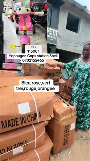 1er arrivage de jouets chez Aude — nouveautés couleurs et contact