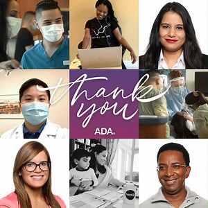 8.4K views · 108 reactions | Today is #NationalDentistsDay, a day to celebrate you. We know you’re always working hard to help your patients and your community in a million different ways. For all you do – every single day – thank you. Meet some of your peers and see the difference they’re making. | American Dental Association | Facebook