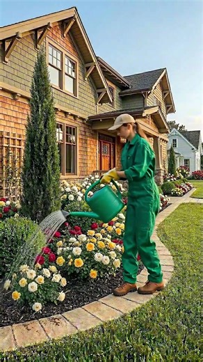 The Most Beautiful Front Yard Rose Garden In America 🌹😍🏡