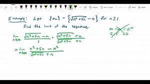 Sequences - infinity minus infinity limit